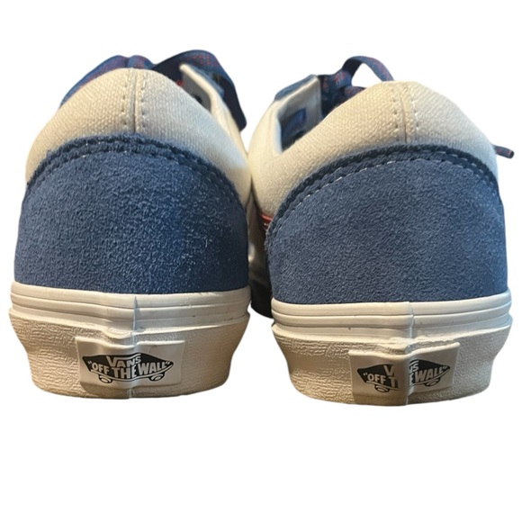 VANS Red White Blue Old Skool Sneakers - NEW
WOMENS 8 /Mens 6.5 - Picture 2 of 6